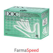 guanto chirurgico in lattice superficie microruvida talcato 50 paia articolo chr 7,5