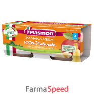 plasmon omog banana mela 2x80g
