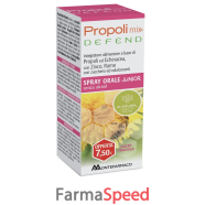propoli mix defend spray orale junior analcolico 30 ml gusto fragola