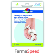 master-aid foot care correttore notte alluce valgo eu 36-43