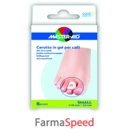 master-aid foot care cerotto gel calli taglia s 6 pezzi
