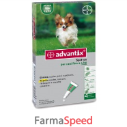 advantix spot on cani piccoli 