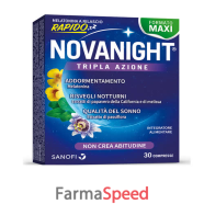 novanight 30 compresse rilascio rapido 