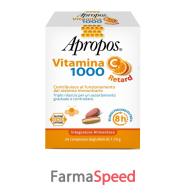 apropos vitamina c 1000 a rilascio prolungato 24 compresse deglutibili
