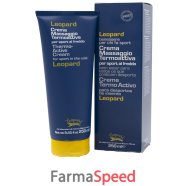 leopard crema massaggio termoattiva 250 ml