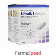 lancette pungidito unistik 3 comfort 100 pezzi