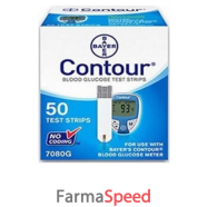 contour glicemia strisce reattive 50 pezzi