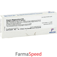 weleda hepar magnesium d4 8 fiale da 1 ml