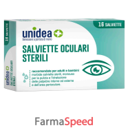 salviette oculari unidea 16 pezzi monouso