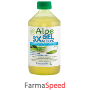aloe gel 3x attivo 500ml