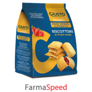 giusto diabel biscottini frutti rossi 250 g