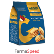 giusto diabel biscottini mela 250 g