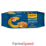 giusto diabel brioche frutta 4 pezzi da 45 g