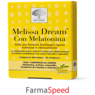 melissa dream con melatonina 30 compresse