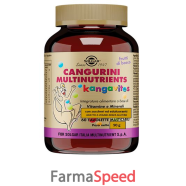 cangurini multinutrients frutti bosco solgar 60 tavolette masticabili