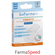 cerotto delicato assortiti 20 pezzi sofarmapiu'