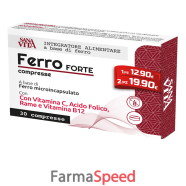 sanavita ferro forte 30 compresse