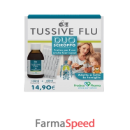 gse tussive flu duo flacone+6 stick pack monodose