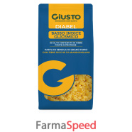 giusto diabel basso indice glicemico pasta ditalini 400 g