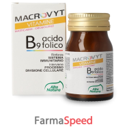 macrovyt acido folico 40cpr