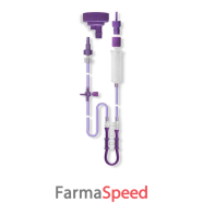 flocare deflussore preriempito + bottiglie a gravita'