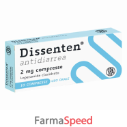 dissenten antidiarrea - 2 mg compresse 10 compresse in blister pvc/al
