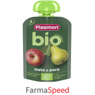 plasmon mela pera bio pouches