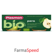 plasmon omog pera bio 2x80g