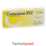 cetirizina eg - 10 mg compresse rivestite con film 7 compresse divisibili in blister pvc-al