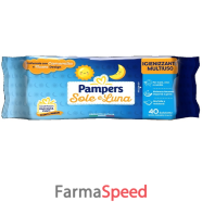 pampers wipes sole & luna 40 pezzi