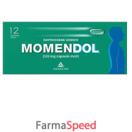 momendol - 220 mg capsula molle 12 capsule in blister pvc/pctfe/al