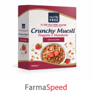 nutrifree crunchy muesli fragole e mandorle 340 g