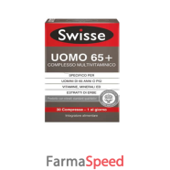 swisse uomo 65+ complesso multivitaminico 30 compresse