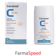 ceramol sun mineral barrier 30 50 ml