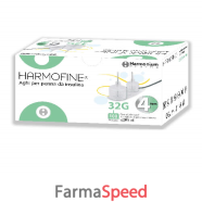 ago harmofine penna da insulina gauge 32 6mm 100 pezzi