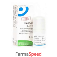 hyabak soluzione oftalmica multidose  5 ml