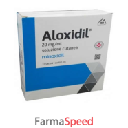 aloxidil*soluz cutanea 3 flaconi 60 ml 20 mg/ml