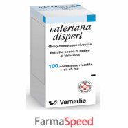 valeriana dispert - 45 mg 100 compresse rivestite per uso orale da 45 mg