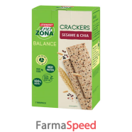 enerzona crackers balance sesame & chia 7 x 25 g