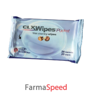 clx wipes pocket 20 salviette