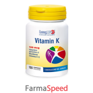 longlife vitamin k 100mcg 100 compresse
