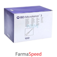 ago ipodermico bd 23 gauge 100 pezzi