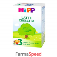 hipp latte 3 crescita polvere