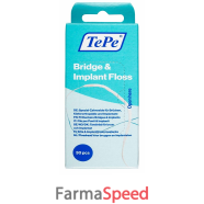 tepe filo ponti & impianti tepe bridge & implant floss 30 pezzi