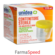 contenitore sterile per analisi delle urine unidea con dispositivo di prelievo 120 ml