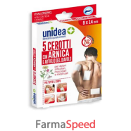 cerotto antireumatico all'arnica unidea 5 pezzi