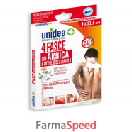 unidea cerotto all'arnica 8 x 21,5 mm 4 pezzi