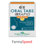 gse oral tabs rapid agrum12cpr