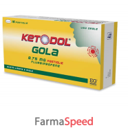 ketodol gola*16 pastiglie 8,75 mg limone miele