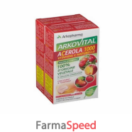 arkovital acerola 1000 pack family 60 compresse